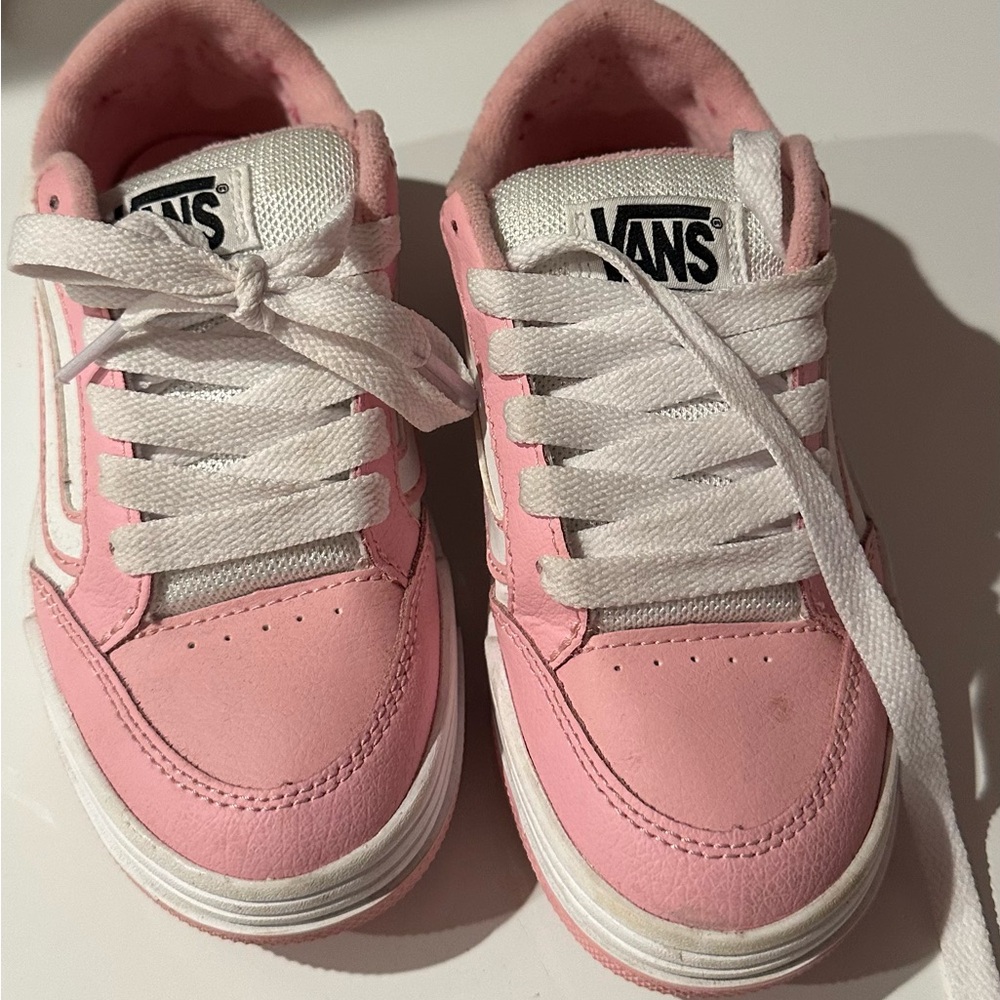 Vans Kids Sneakers in Pink and White